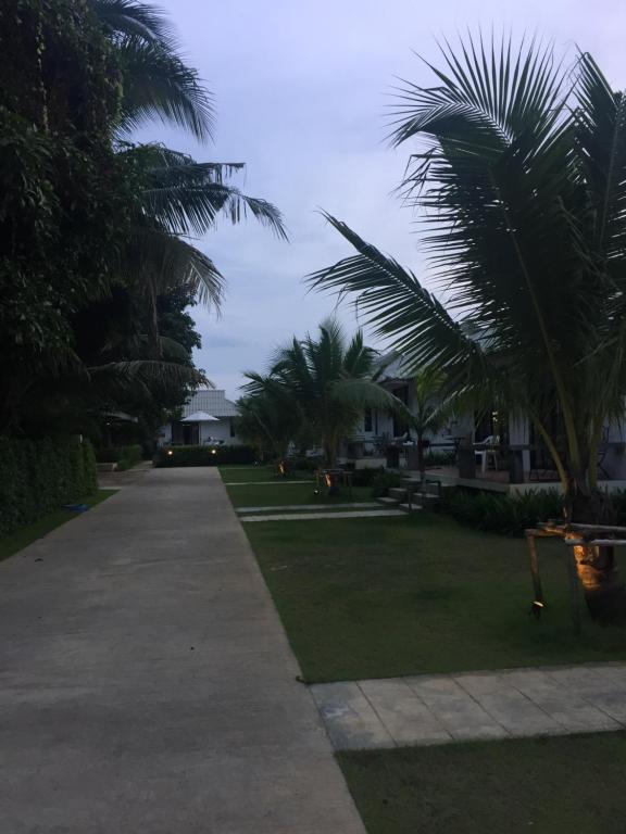 Zahrada ubytování Bulan Villa rayong