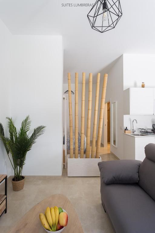 Posezení v ubytování Suites Lumbreras