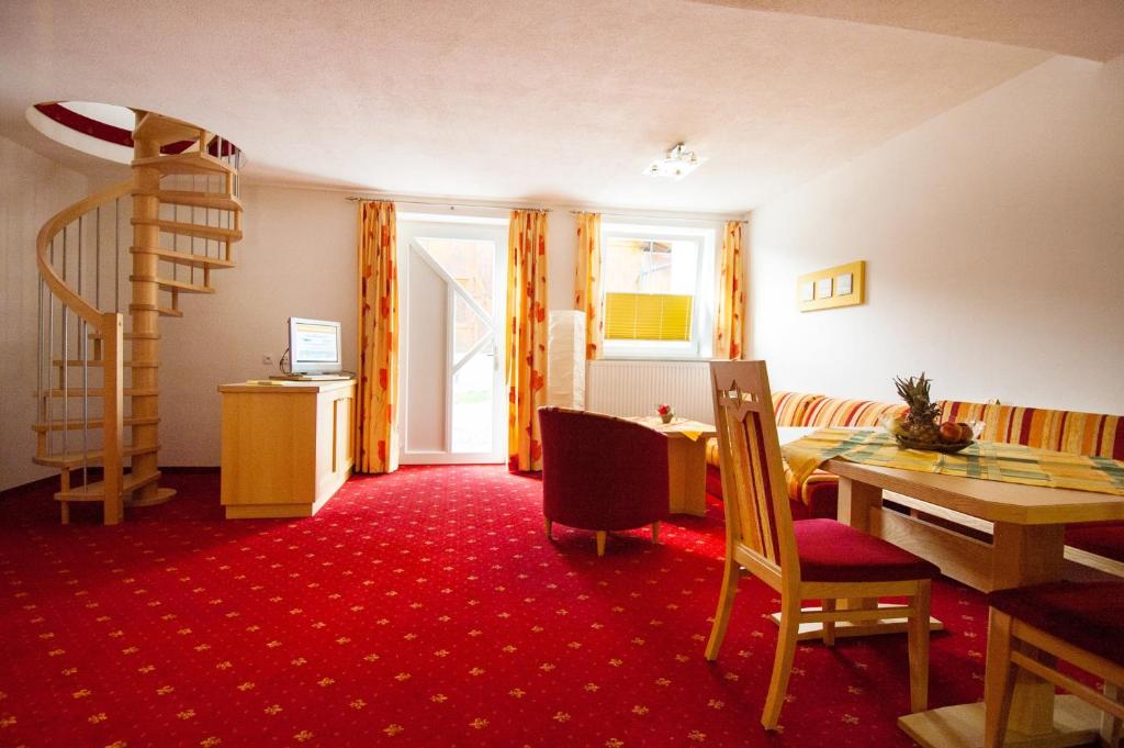 Posezení v ubytování Appartementhotel Zugspitzhof