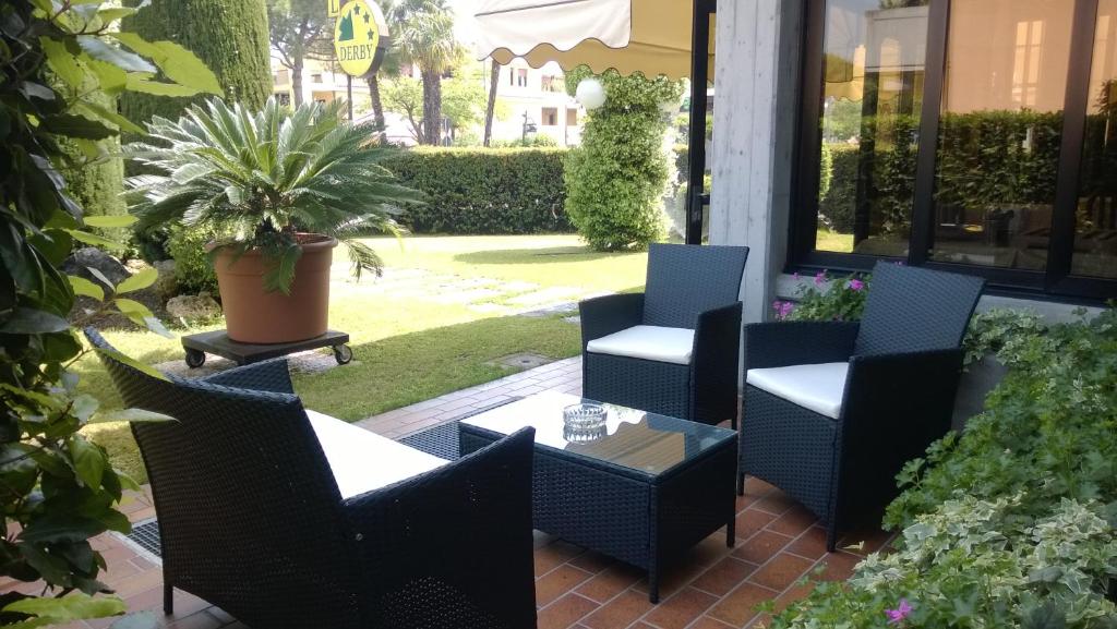 Ogród w obiekcie Hotel Derby