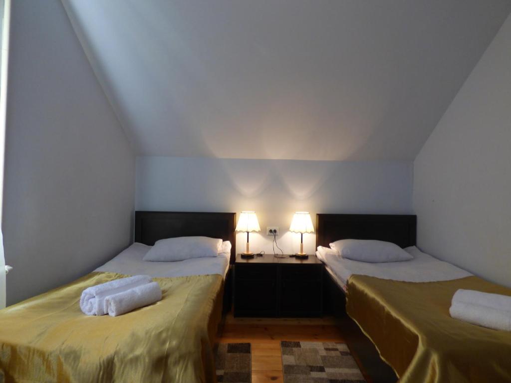 Postel nebo postele na pokoji v ubytování Anano Guest House