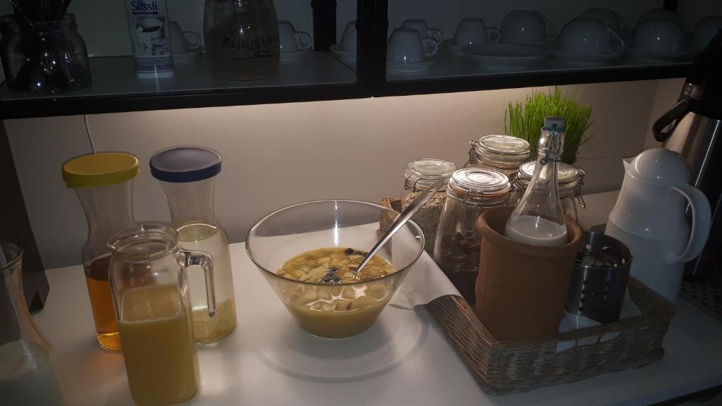 Nápoje v ubytování Hotel Gutsmühle