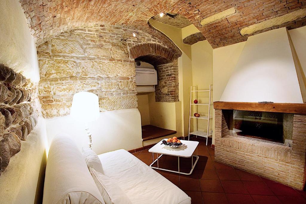 Posteľ alebo postele v izbe v ubytovaní Le Cadreghe Apartments