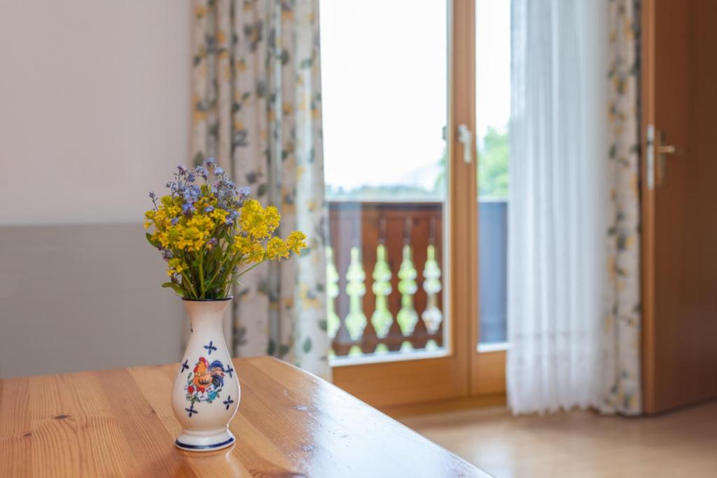 Balkón nebo terasa v ubytování Bauernhof Katin