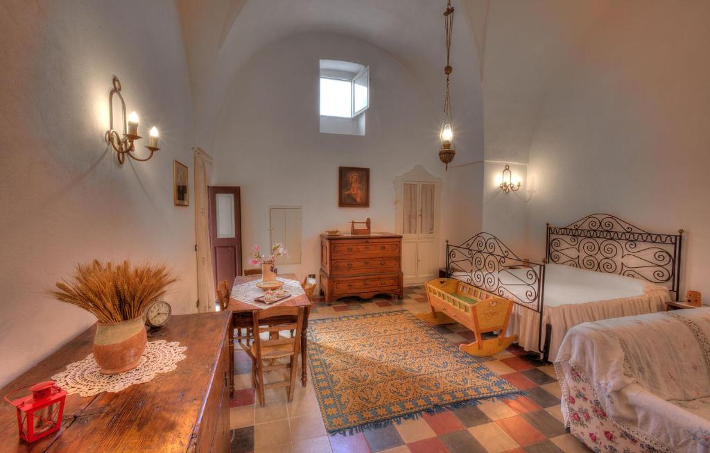 Postel nebo postele na pokoji v ubytování Casale del Forno