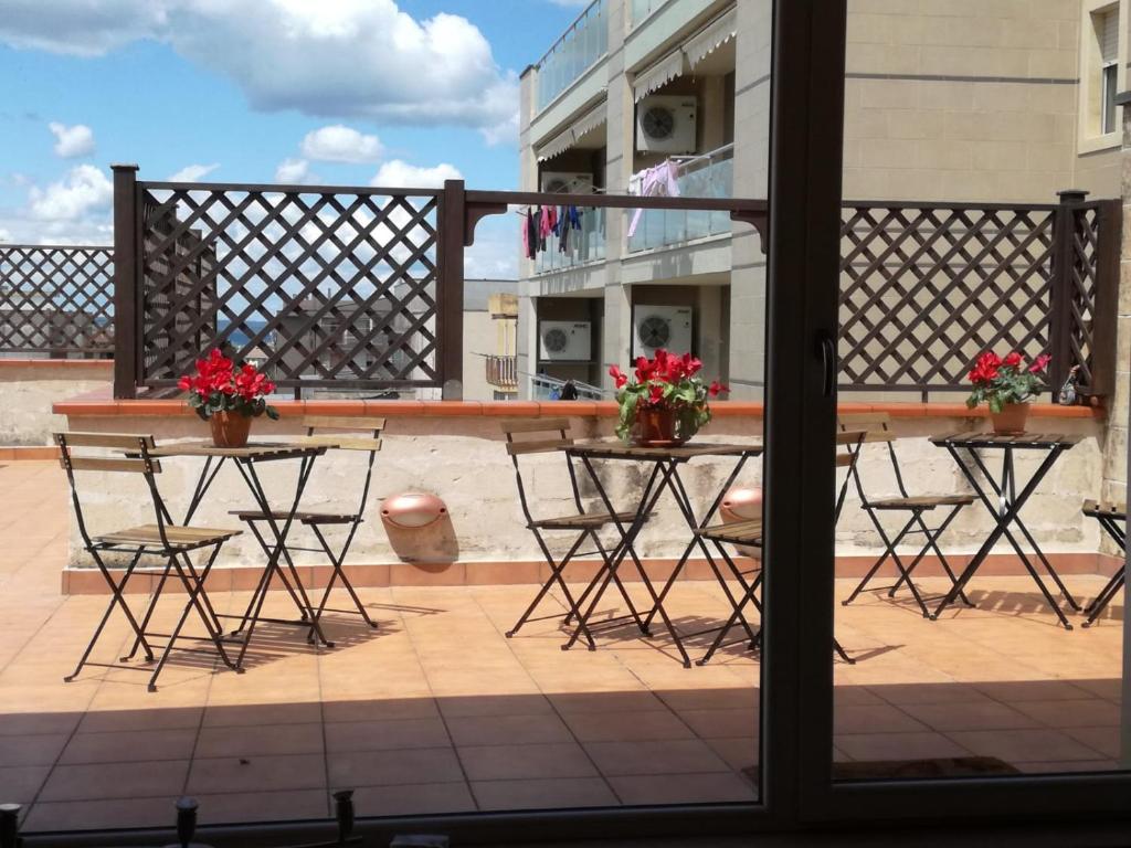 Balkón alebo terasa v ubytovaní Terrazza Zèfiro Casa vacanze