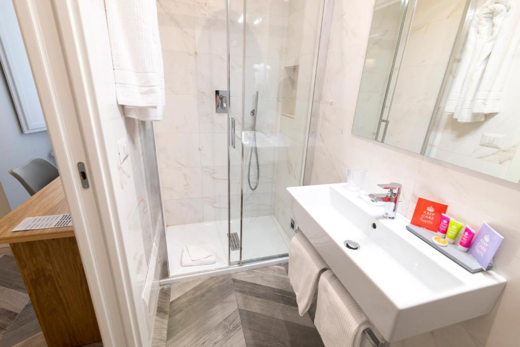 Kúpeľňa v ubytovaní Eccelso Hotel