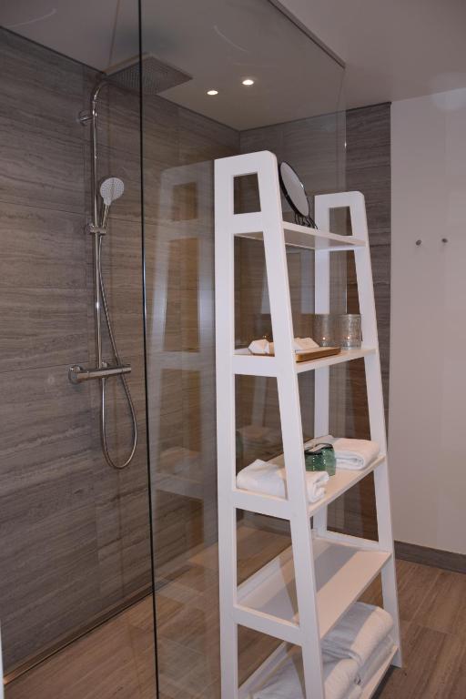 Koupelna v ubytování Vilcon Hotel & Konferencegaard
