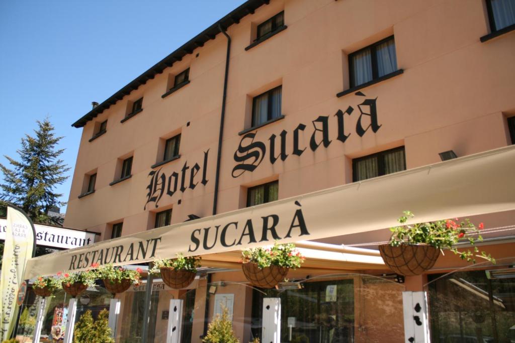 a hotel in the city of sarajevo at Hotel Sucara in Ordino