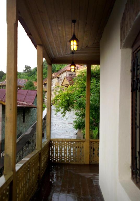 Balkón nebo terasa v ubytování Tufenkian Old Dilijan Complex