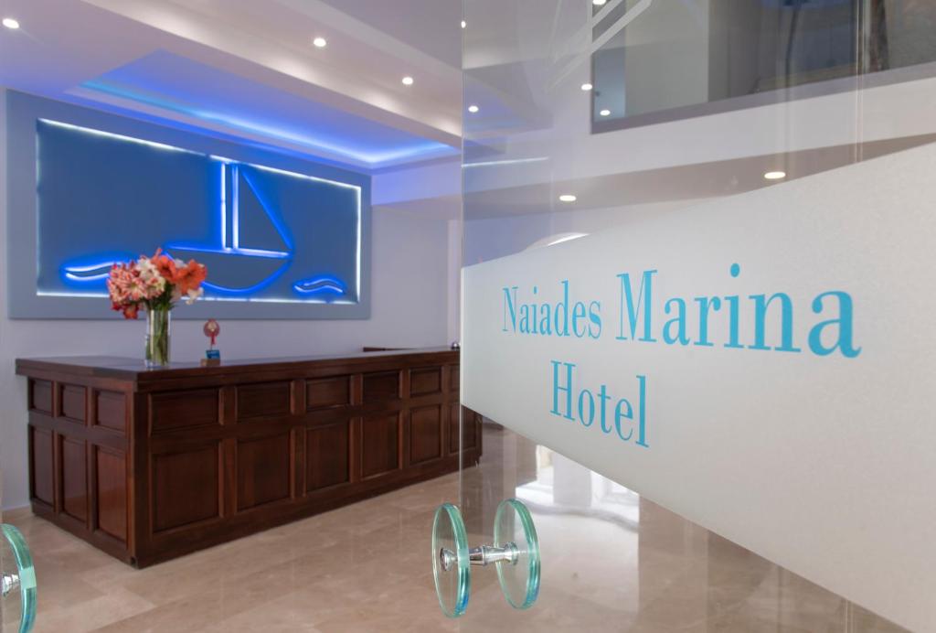 Certifikát, ocenenie alebo iný dokument vystavený v ubytovaní Naiades Marina Hotel