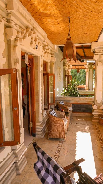 Istumisnurk majutusasutuses Hotel Suma