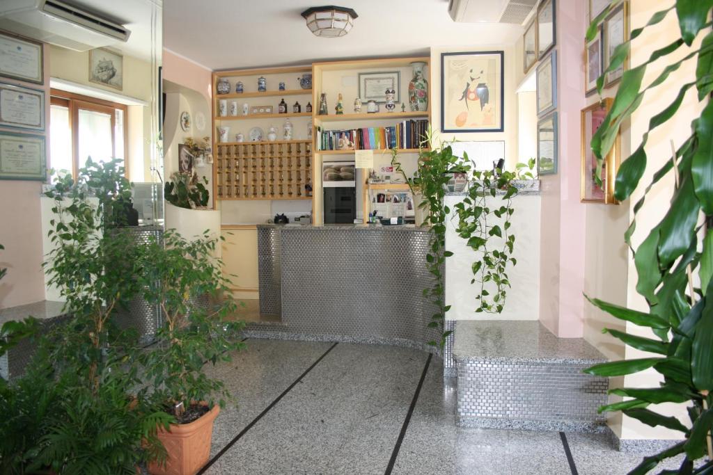 Kuchyň nebo kuchyňský kout v ubytování Hotel Grillo