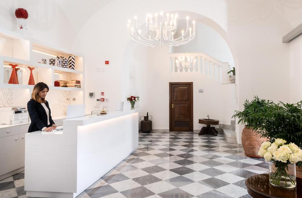 Vstupní hala nebo recepce v ubytování Hotel Miramare