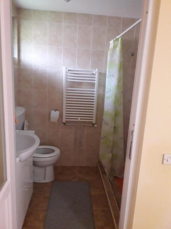 Koupelna v ubytování Casa dina