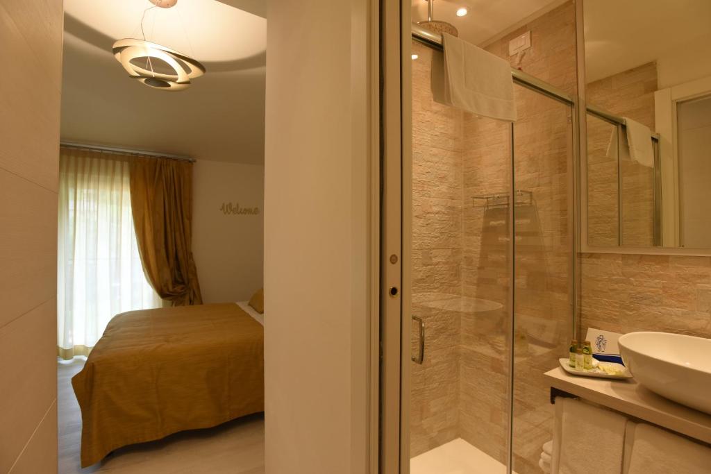 Kúpeľňa v ubytovaní Hotel La Vigna
