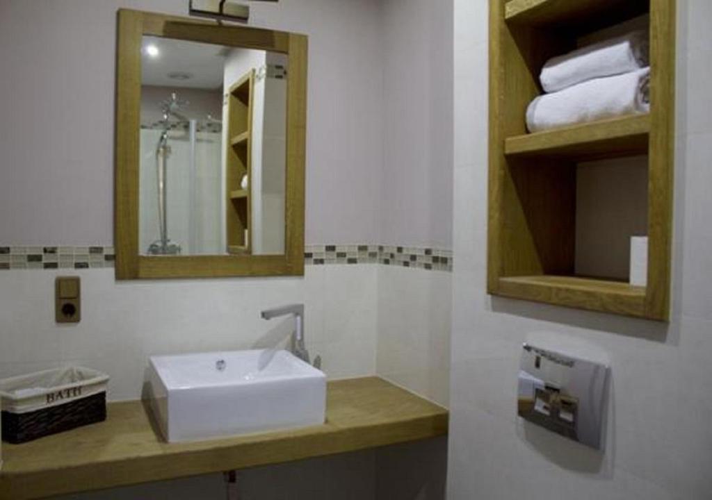 Kúpeľňa v ubytovaní Apartamenty Faust