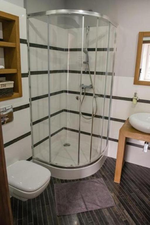 Kúpeľňa v ubytovaní Apartamenty Faust