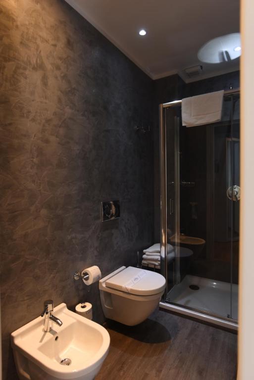 Kúpeľňa v ubytovaní Hotel La Vigna
