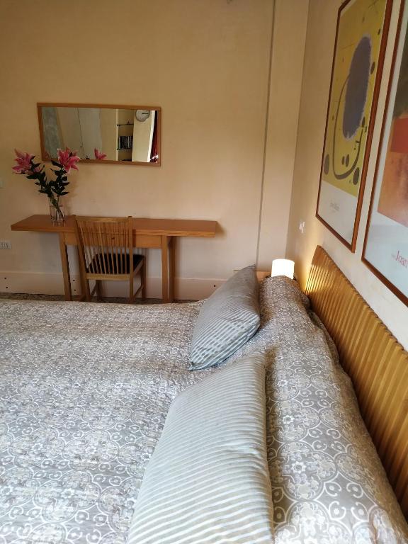 Posteľ alebo postele v izbe v ubytovaní Apartment in Molino Stucky