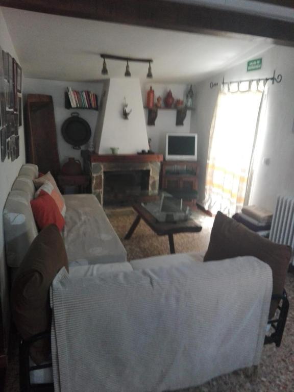 Posezení v ubytování Casa rural El Rincón