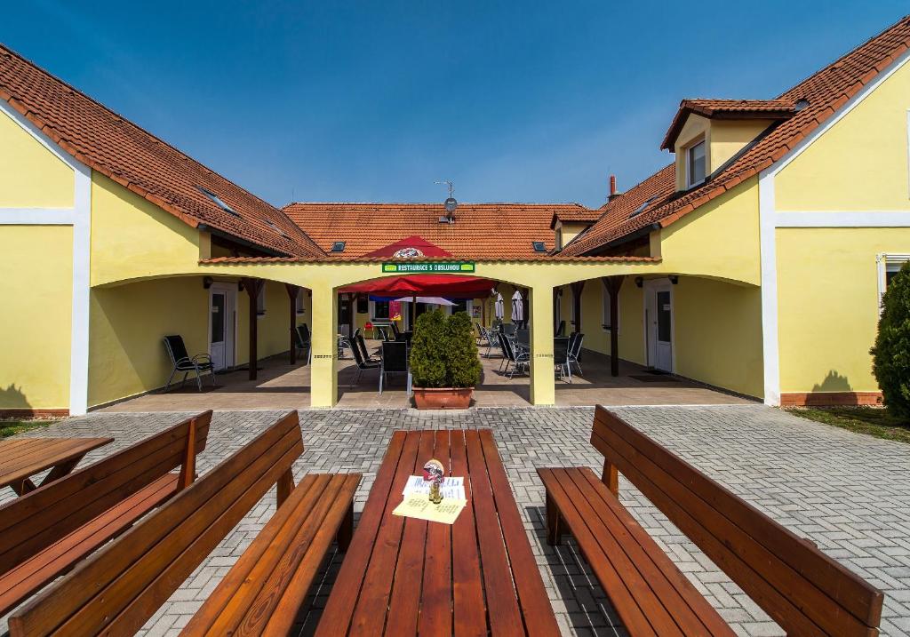 Budova, kde se penzion nachází