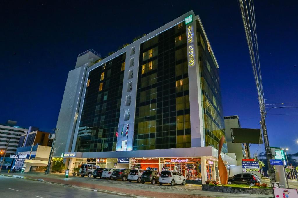 O edifício em que o hotel se localiza