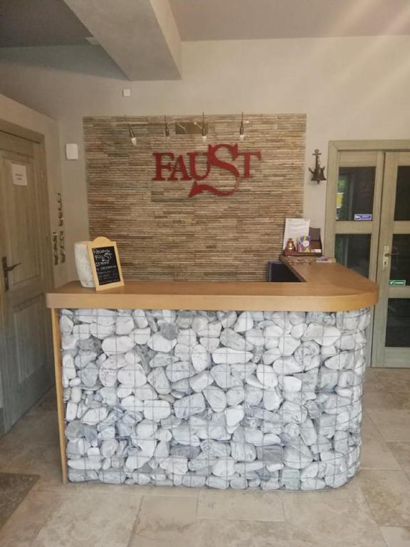 Lobby alebo recepcia v ubytovaní Apartamenty Faust