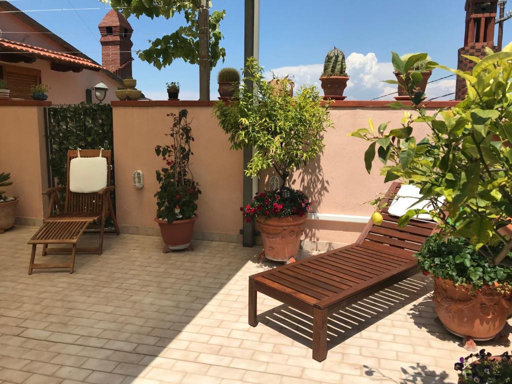Vonkajšia záhrada v ubytovaní Stella maris holiday house