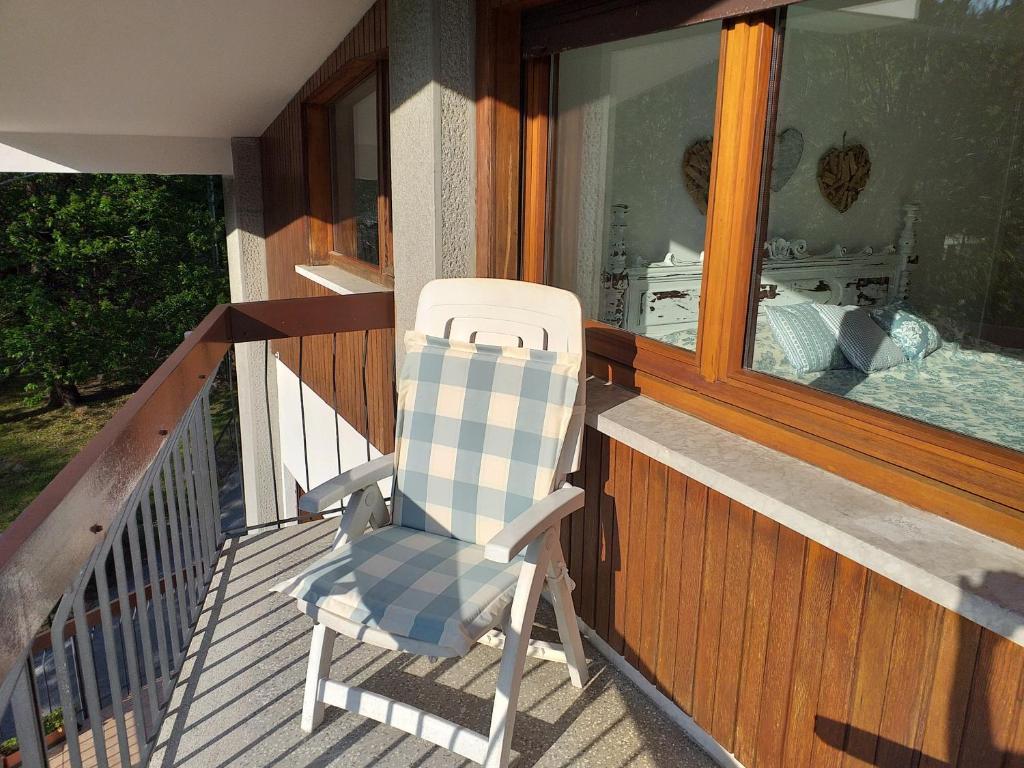 Balcone o terrazza di B&B dei Laghi
