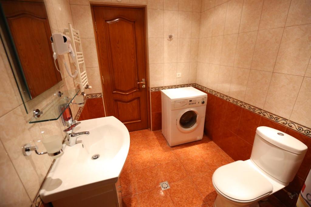 Koupelna v ubytování Avenue Hostel Yerevan
