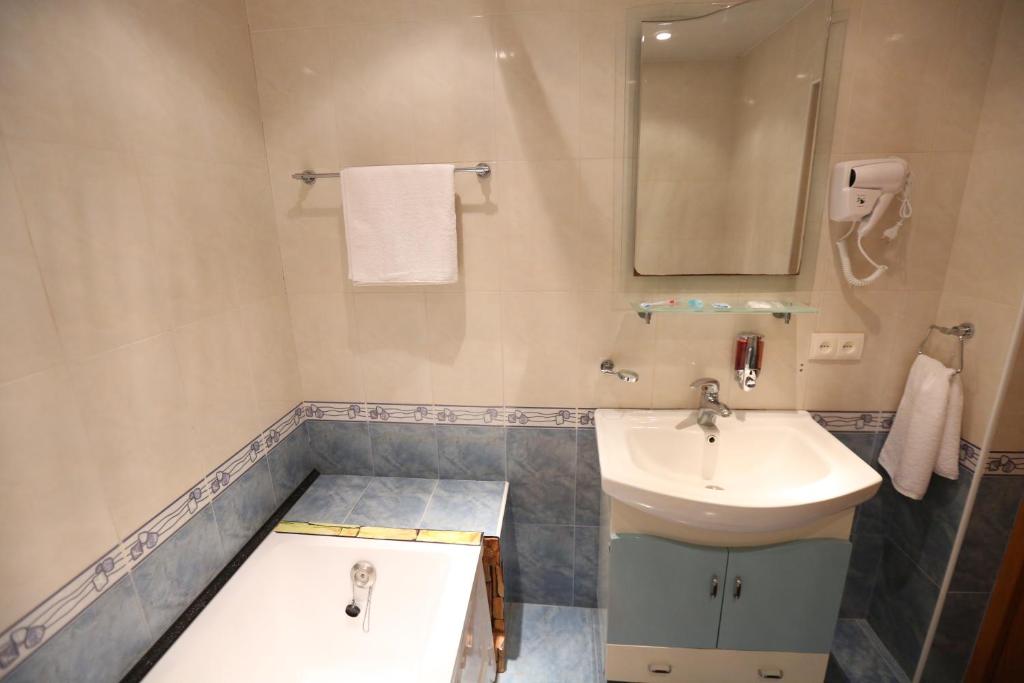 Koupelna v ubytování Avenue Hostel Yerevan
