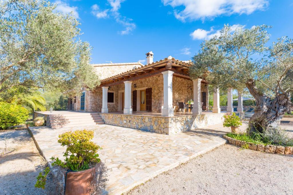 Zahrada ubytování Finca Isabel y Guillermo con posibilidad de piscina climatizada