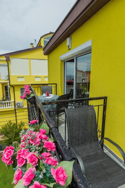 Balkon lub taras w obiekcie Apartment Mery