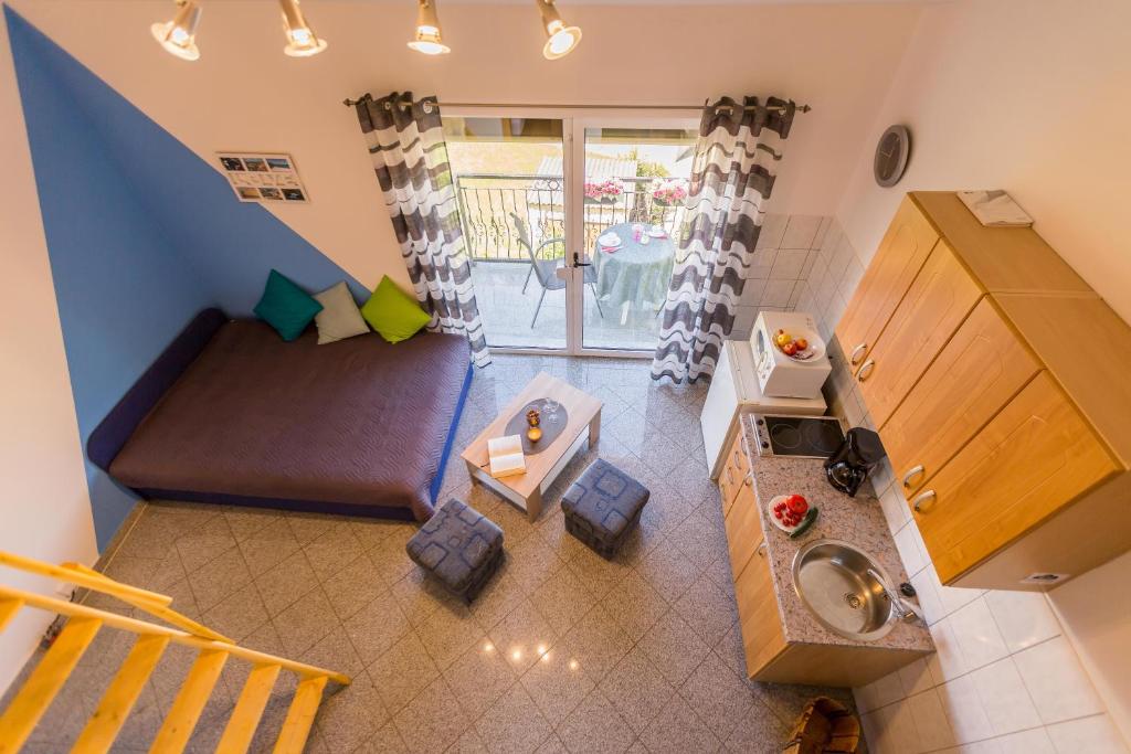 Część wypoczynkowa w obiekcie Apartment Mery