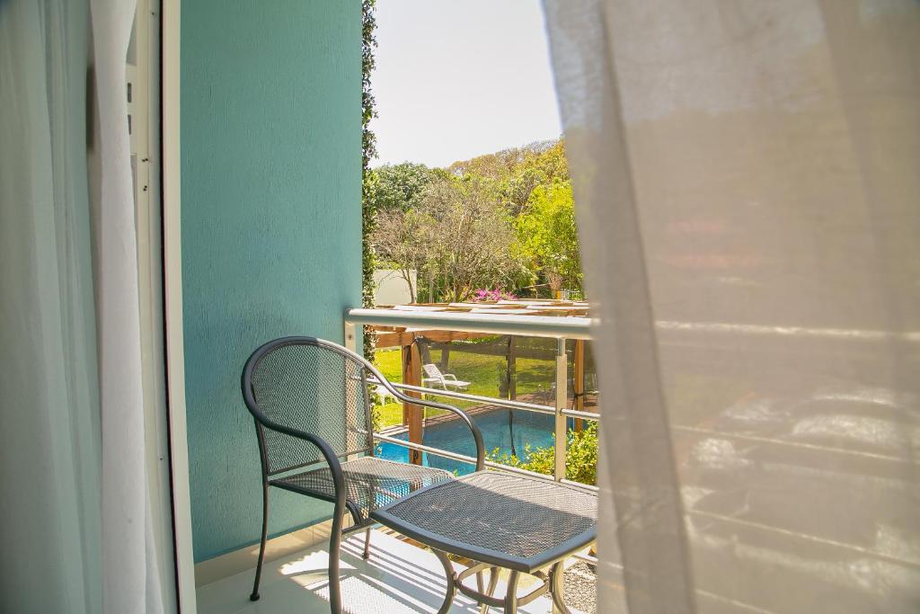 Balkón nebo terasa v ubytování Relax Inn Suites