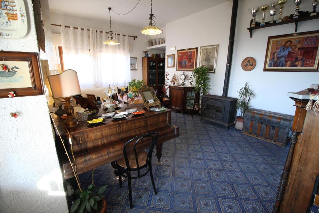 A seating area at B&B Villa Rosa