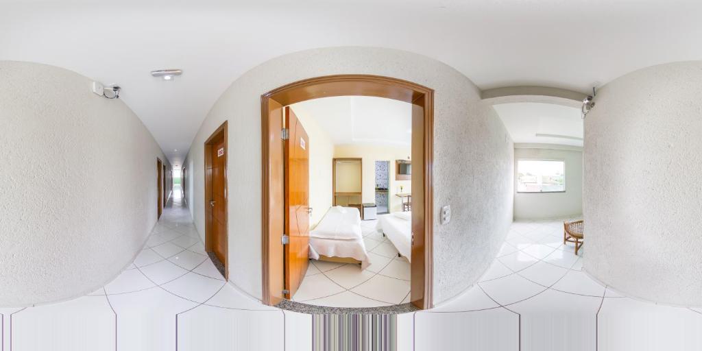Postel nebo postele na pokoji v ubytování Hotel Imperial