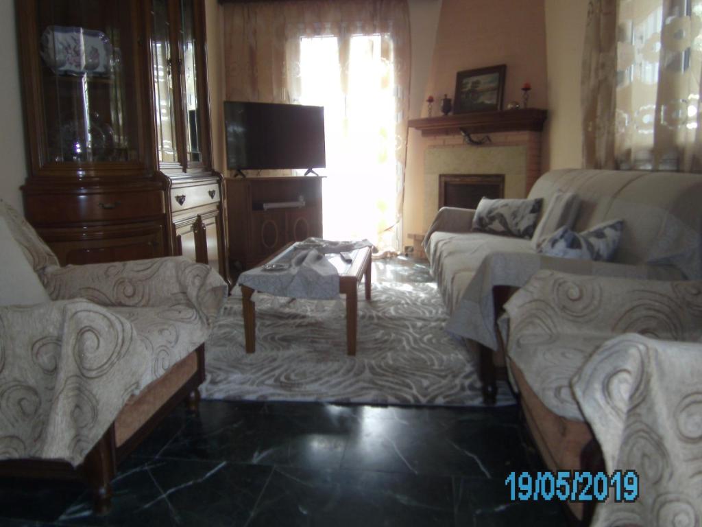 TV a/nebo společenská místnost v ubytování George's House