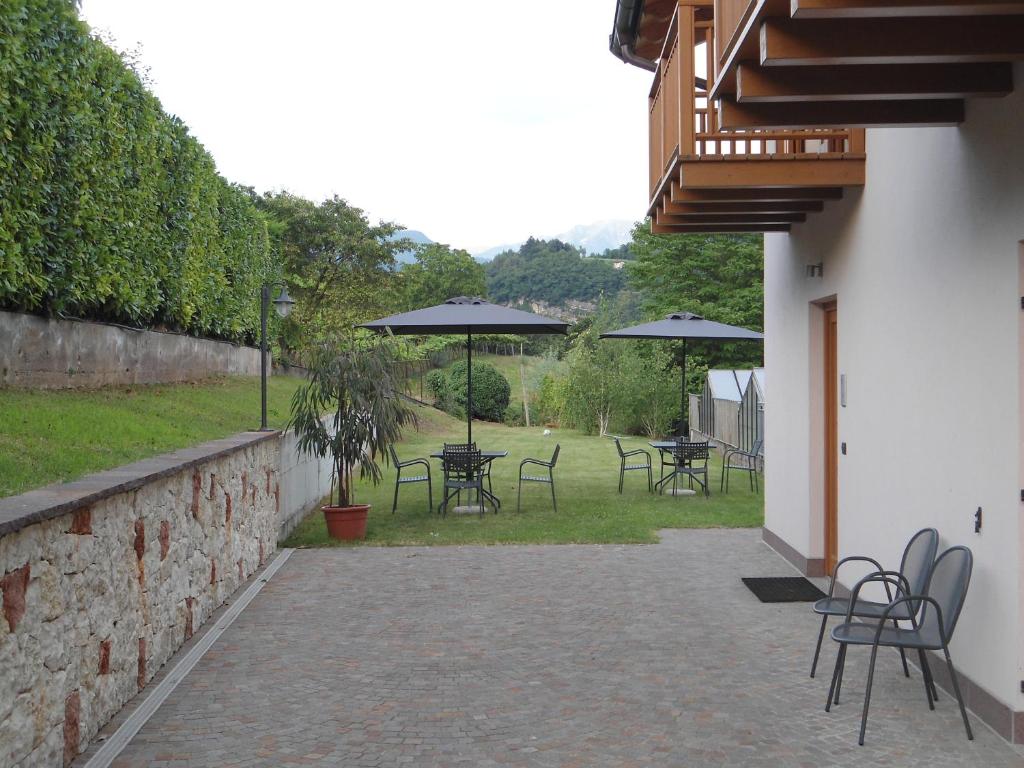 Ogród w obiekcie Agritur alla Veduta