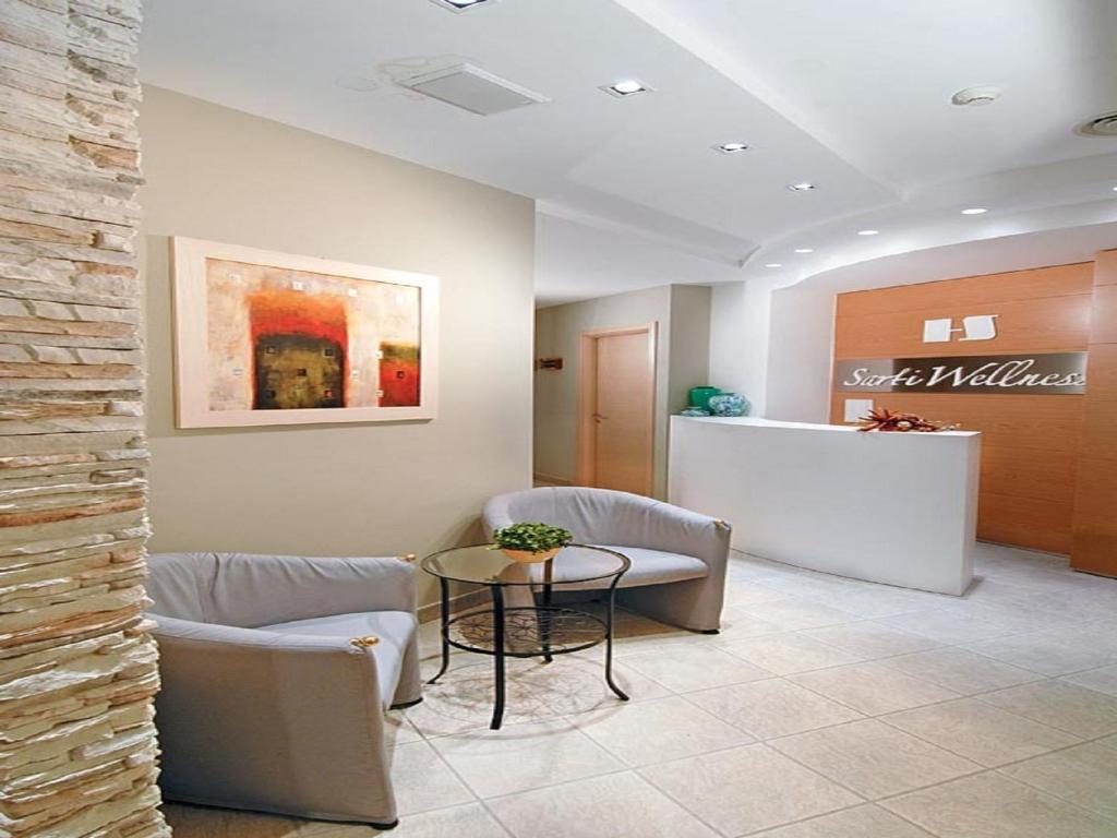 Posezení v ubytování Hotel Sarti