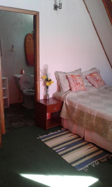 Postel nebo postele na pokoji v ubytování Habitaciones Florencia