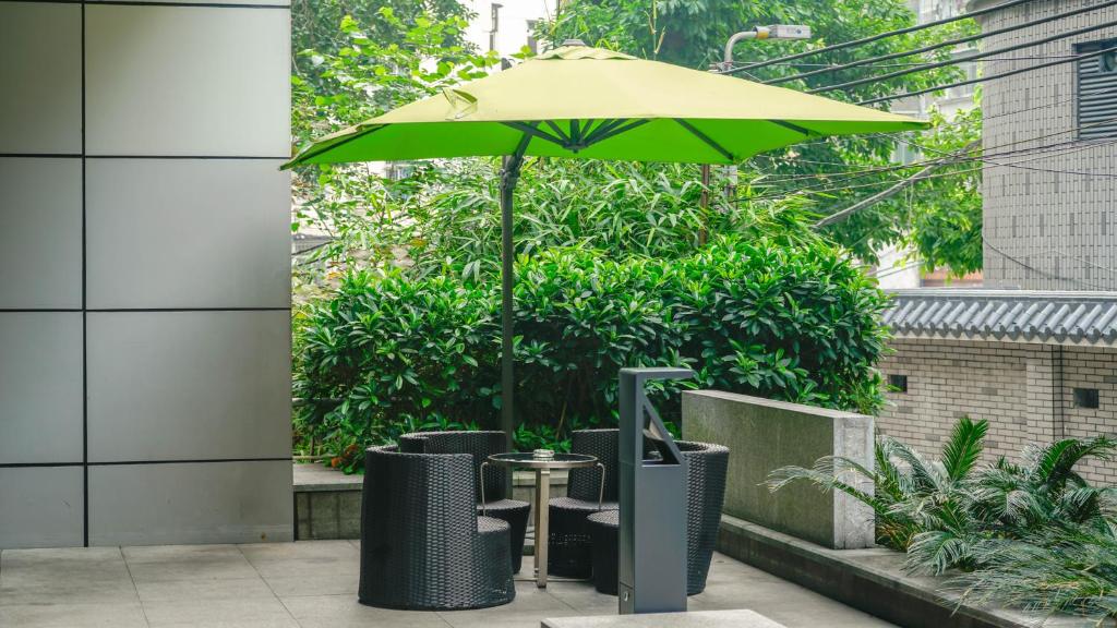 Zahrada ubytování Paco Hotel Ouzhuang Metro Guangzhou-Free shuttle to Canton fair