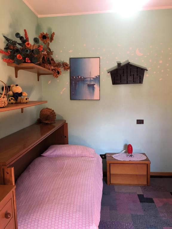 Posteľ alebo postele v izbe v ubytovaní CÀ GORLA BELLAGIO