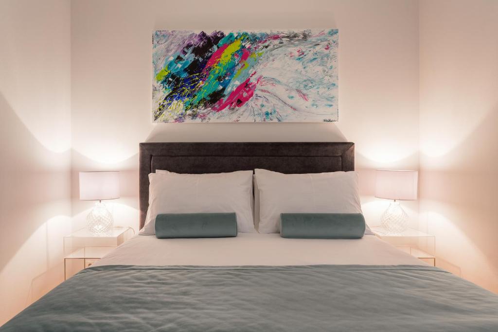 Posteľ alebo postele v izbe v ubytovaní Apartments Stipisic