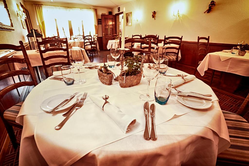 Restaurace v ubytování Gasthof National