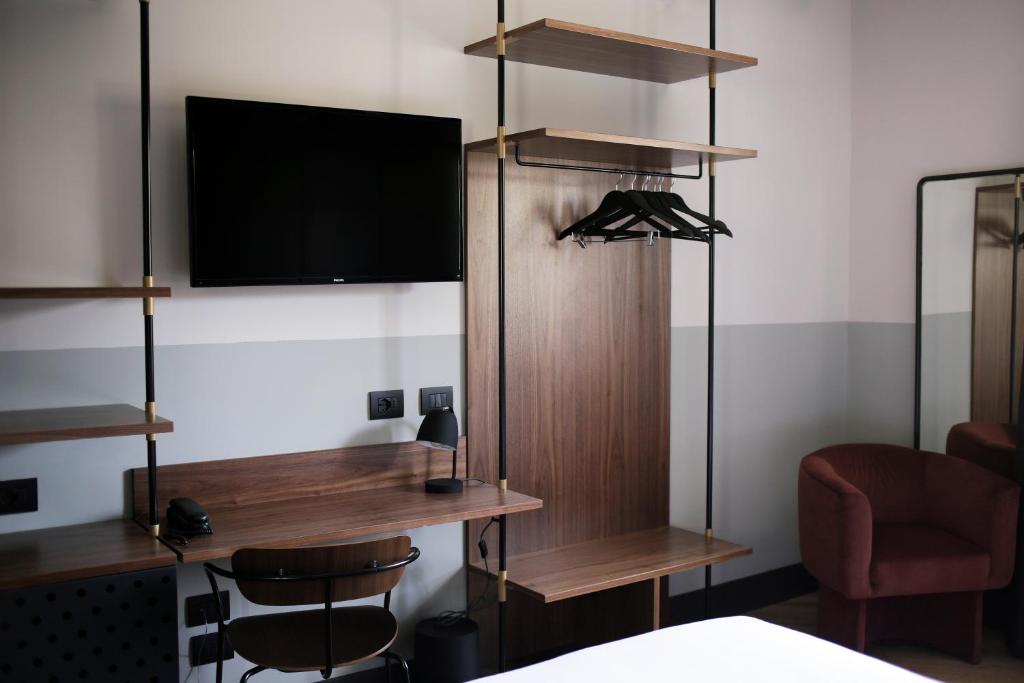 TV o dispositivi per l'intrattenimento presso c-hotels Club House Roma