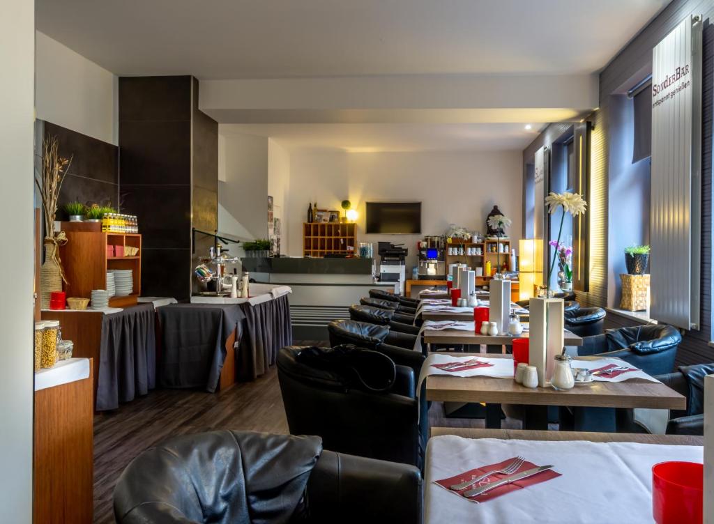 Posezení v ubytování SL'otel - Das StadtHotel - voll Klimatisiert
