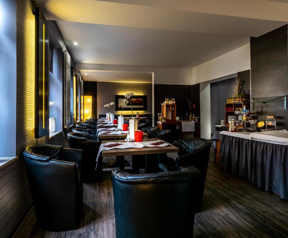 Posezení v ubytování SL'otel - Das StadtHotel - voll Klimatisiert