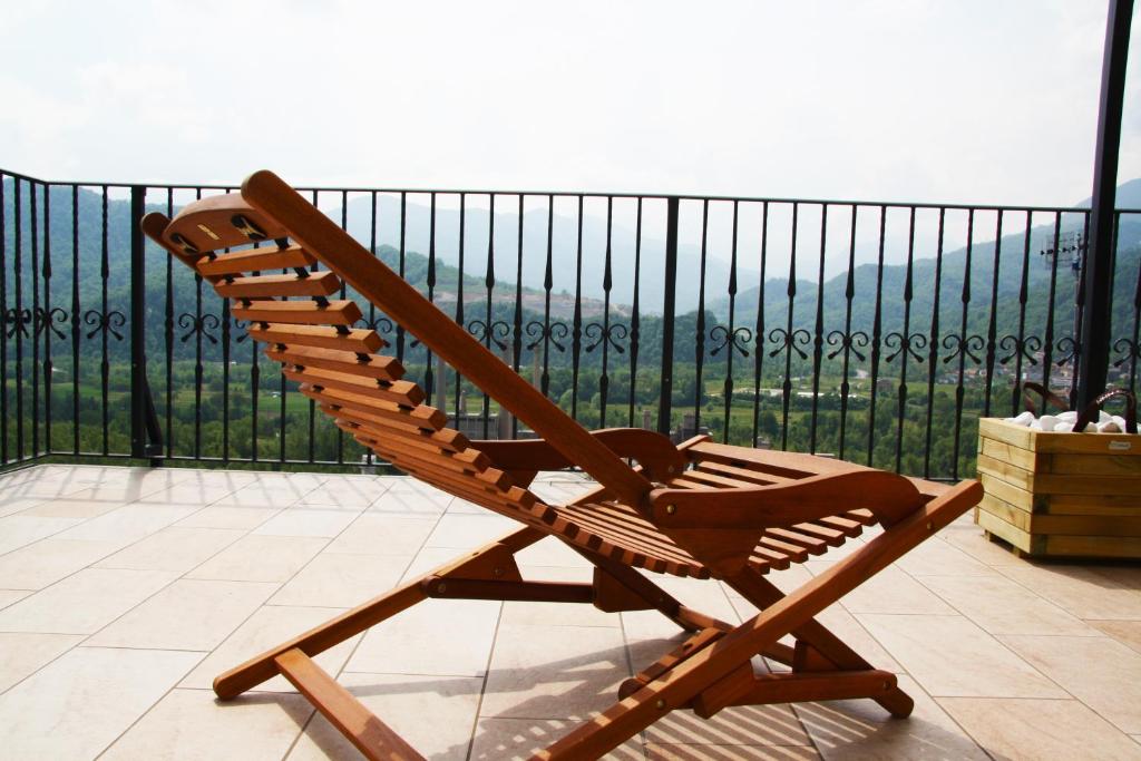 Nespecifikovaný výhled na hory nebo výhled na hory při pohledu z bed and breakfast